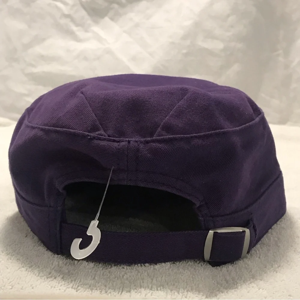 NFL Team Apparel - Minnesota Vikings Woman's Flat Top Football Cap